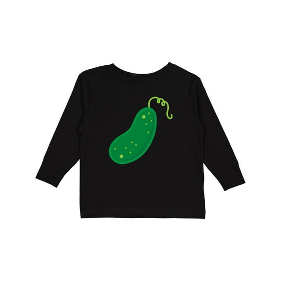 Inktastic Pickle Boys or Girls Long Sleeve Toddler T-Shirt