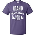 thumbnail image 3 of Inktastic Idaho Awesome Since 1890 T-Shirt, 3 of 5