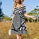 thumbnail image 4 of Vestido de manga corta Midnight Desolation, vestidos de fiesta para mujer, vestidos de novia para fiestas, vestido sensual para mujer, 4 of 7