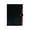 Black, variant on 1 Pc Soft Yellow Expanding File Folder, 5 Pockets Accordion File Organizer, Letter Size & A4 Paper Document Keeper with Snap Closure