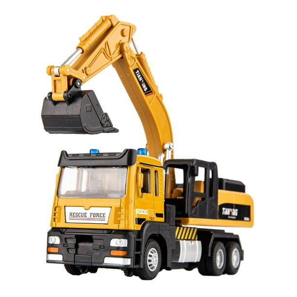 Vehículo de ingeniería mini juguetes Hugo modelo de excavador