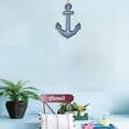 thumbnail image 5 of Nautical Anchor with Rope Nautical Beach Anchor Wall Art Decor Door Hanging Ornament Beach Theme Home Decoration, 5 of 5