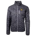 thumbnail image 2 of Cutter & Buck Black Missouri Tigers Primary Team Logo Rainier PrimaLoft Eco Insulated Printed Full-Zip Puffer Jacket, 2 of 3