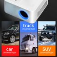 thumbnail image 3 of Inversor de corriente para automóvil 12V / 24V 220v 150W Adaptador de inversor de fuente de alimentación (Blanco), 3 of 6
