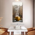 thumbnail image 3 of Elephant Stock Morning Cup Of Coffee Wall Art - Food And Drink Canvas Canvas - 27" x 54", 3 of 8
