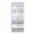 thumbnail image 2 of Stupell Industries Enjoy Family Home Inspirational Word Blue Wood Texture Design Signs and Plaques, 7 x 17, Multi-Color, 2 of 4