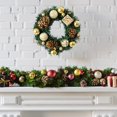 thumbnail image 2 of Twfbrm Artificial Christmas Wreath for Front Door Xmas Red Berry Wreath with Pine Needles Pine Cones Eucalyptus Leaves Christmas Hanging Decorations for Wall Outdoor Home Window Decor, 2 of 6