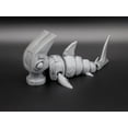 thumbnail image 2 of Clever Contraption Friendly Fidget Hammerhead Shark – Flexible Articulated Novelty Stress Reliever for Teens & Adults, 2 of 9