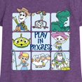 thumbnail image 3 of Disney - Play In Progress - Toddler & Youth Girls Short Sleeve Graphic T-Shirt, 3 of 5