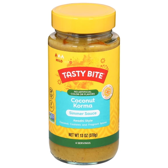 TASTY BITE - Coconut Korma Simmer Sauce - 13 Oz Case of