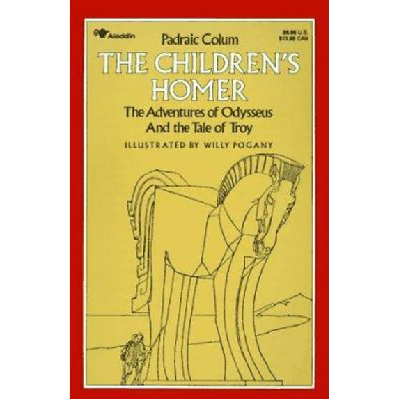 Pre-Owned The Children's Homer: The Adventures of Odysseus and the Tale of Troy (Paperback) 0020425201 9780020425205