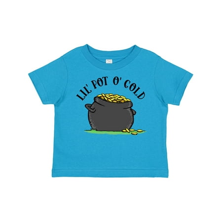 

Inktastic St. Patrick s Day Lil Pot of Gold Boys or Girls Toddler T-Shirt