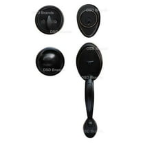 Constructor COMFORT Entry Door Lock Handle Set with Deadbolt Single Cylinder and Knob Oil Rubbed Bronze Finish