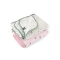 thumbnail image 4 of Modern Moments by Gerber Baby Neutral Muslin Blanket, Roses, One Size, 4 of 12