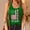 Green, variant on 250th Anniversary Tank Top for Women 1776-2026 - We the People Vintage Distressed American Flag Scoop Neck Sleeveless Tee - Patriotic Independence Day Graphic Top Black L