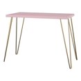thumbnail image 1 of Ameriwood Home Owen Retro Computer Desk in Pink/Gold, 1 of 9
