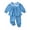 Blue, variant on Toddler Baby Girls Clothes 18 Months Girls Fall Outfits 24 Months Girls Long Sleeve Peter-pan Collar Floral Top Pants 2PCS Set Apricot