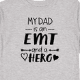thumbnail image 4 of Inktastic My Dad is an EMT and a Hero Boys or Girls Long Sleeve Toddler T-Shirt, 4 of 5