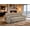 Camel, variant on LLappuil 81" Mid-Century Modern Sofa, 3 Seat Sofa Cloud Couch for Living Room, Foil Fabric Dark Brown
