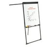 Mastervision Gold Ultra Dry Erase Footbar Presentation Easel Magnetic Free-Standing Whiteboard, 6 H x 2 W