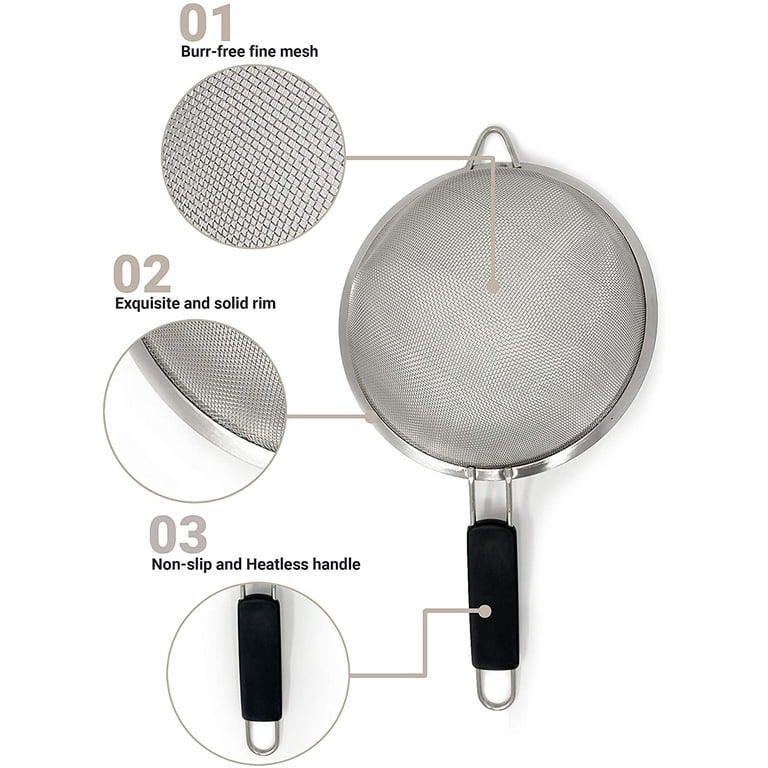 OXO Good Grips Strainer, 8 Inch