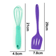 thumbnail image 2 of 2 utensilios de cocina de silicona, utensilios de cocina antiadherentes y resistentes al calor, útiles utensilios de cocina, 2 of 5
