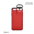 thumbnail image 1 of Reemplazo de la caja del soporte del auricular de la cubierta protectora de los auriculares inalámbricos del teléfono para el iPhone 6 Inevent EL4374-21B, 1 of 6