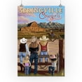 thumbnail image 3 of Springville, California, Cowgirls Scene (16x24 Giclee Gallery Art Print, Vivid Textured Wall Decor), 3 of 3