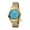 Turquoise, variant on Ferre Milano FM1L089M0091 Womens Swiss Made Quartz Two Tone Gold Bracelet Watch with Light Blue Dial
