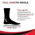 thumbnail image 6 of JobSite Odor Stop Insoles - Activated Charcoal Insoles - 2 pairs, 6 of 12
