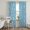Blue, White, Silver, variant on Blue Nautical Sheer Curtains 96 Inch Length 2 Panels Set, Anchor Lighthouse Sailboat Coastal Voile Window Treatment Semi Sheer Long Curtains Drapes for Bedroom/Living Room/Kitchen 52"x96"x2
