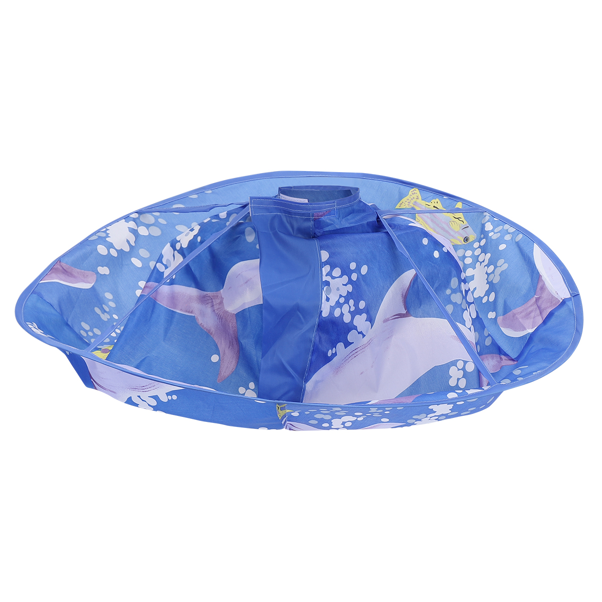 FRCOLOR Kids Waterproof Haircut Cape Umbrella Children Hair Cutting Catcher Apron Cape