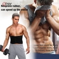 thumbnail image 5 of Cinturón de entrenamiento de cintura para hombres Qtree, cinturón adelgazante para adelgazar, corsé para quemar grasa, faja para sauna, faja para el sudor, faja para fitness, 5 of 5