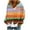 X-c-Multicolor, variant on Fancy Sweaters for Women Cardigan Jacket Sweater Tunic V Neck Sweaters Cardigans Woman Fall Coat Striped Cardigans S-28 Multicolor XXL