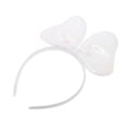 thumbnail image 4 of Unique Bargains 1 Pc Fashion Vertical Bow Headband for Women for Girls White, 4 of 6