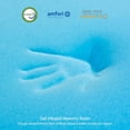 thumbnail image 5 of 4 Inch Mattress Topper Memory Foam Queen Mattress Pad Bed Topper Ventilated High Density Pad, CertiPUR-US Certified, 5 of 9