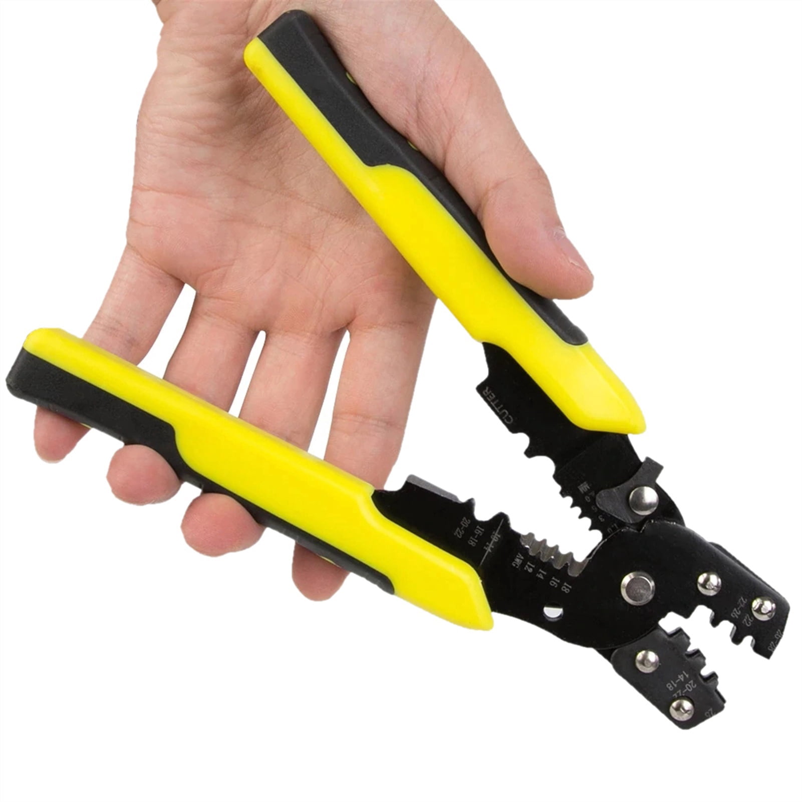 New Crimping Pliers Multi Tool Pliers Wire Stripper Multi functional Snap Ring Terminals Crimpper Tubular terminal crimping tool ,Durability That Lasts
