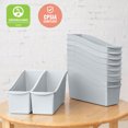 thumbnail image 6 of Linking Plastic Storage Book Bin, 6 of 9