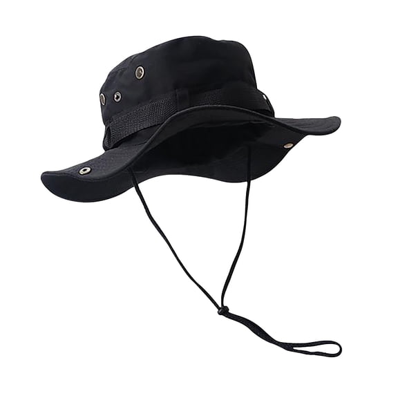 Achuyrbd Women's Wide Brim Outdoor Boonie Hat, UPF Sun Protection Chin Strap Fishing Bucket Hat for Hiking Camping