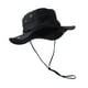 thumbnail image 1 of Sombreros para mujer, temperamento, versátiles, cálidos, de color sólido, con cordón ajustable, de pescador., 1 of 2