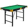 thumbnail image 6 of Topbuy 47'' Pool Table Set for Kids Foldable Billiard Table for Home and School Green, 6 of 6