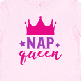 thumbnail image 4 of Inktastic Nap Queen, Princess, Crown, Stars, Sleep, Sleeping Girls Baby T-Shirt, 4 of 5