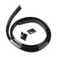 thumbnail image 1 of Spoiler de botón de automóvil Kit de labios Barra de goma Barra de cola de cola Fácil de instr Auto accesorio pegatina de accesorios de alerón 45 cm de, 1 of 8