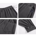 thumbnail image 4 of KAUOD Teen Girls Baggy Wide Leg Sweatpants Soft Lightweight Loose Fit Joggers Pants Kids High Waist Straight Sport Pants, 4 of 4