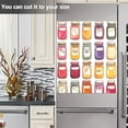 thumbnail image 3 of Yayeee Magnetic Dishwasher Cover for The Front Decoration Home Kitchen Machine Sticker Protector, Colorful Jam Jars, 3 of 6