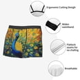 thumbnail image 6 of KLL Peacocks Men's Cotton Boxer Briefs Underwear-Small, 6 of 7