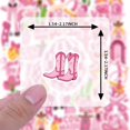 thumbnail image 6 of 35pcs-50pcs Vintage Stickers Cowboy Stationery Stickers Pink Animal Stickers for Laptops Suitcases Fridge, 6 of 9