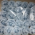 thumbnail image 1 of Flor artificial de espuma de polietileno teñida de 8 cm, flor falsa, 25 rosas en caja, florero decorativo para el hogar, arreglo floral, 1 of 6
