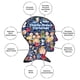 thumbnail image 5 of Papel de regalo Puzzle AQUARIUS Peanuts Charlie Brown, 1000 unidades, 5 of 7