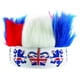 thumbnail image 5 of Union Jack diadema peluda colorida novedad peluca cubierta para la cabeza fiesta de Halloween decoraciones de disfraces, 5 of 7